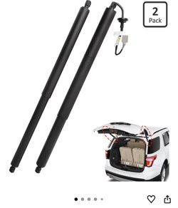 Rear power lift gate supports for ford explorer