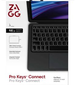 ZAGG - Pro Keys Connect Apple iPad Air 11" (, M3, M2)