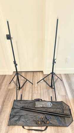 Mount Dog Photography Backdrop Stand Kit with Carrying Case & Clamps