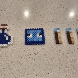 Minecraft Hand Made Fuse Bead Craft