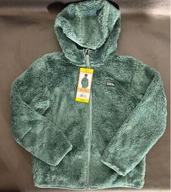 Eddie Bauer Kids Sherpa Zip-Up Hoodie Size S 7/8
