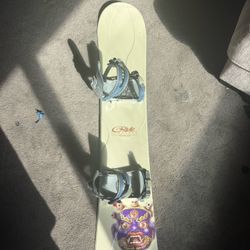 Ride 161 Timeless Snowboard and Bindings 