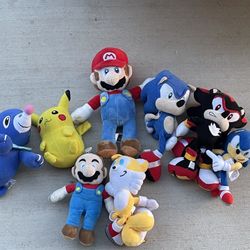 Nintendo Plushies