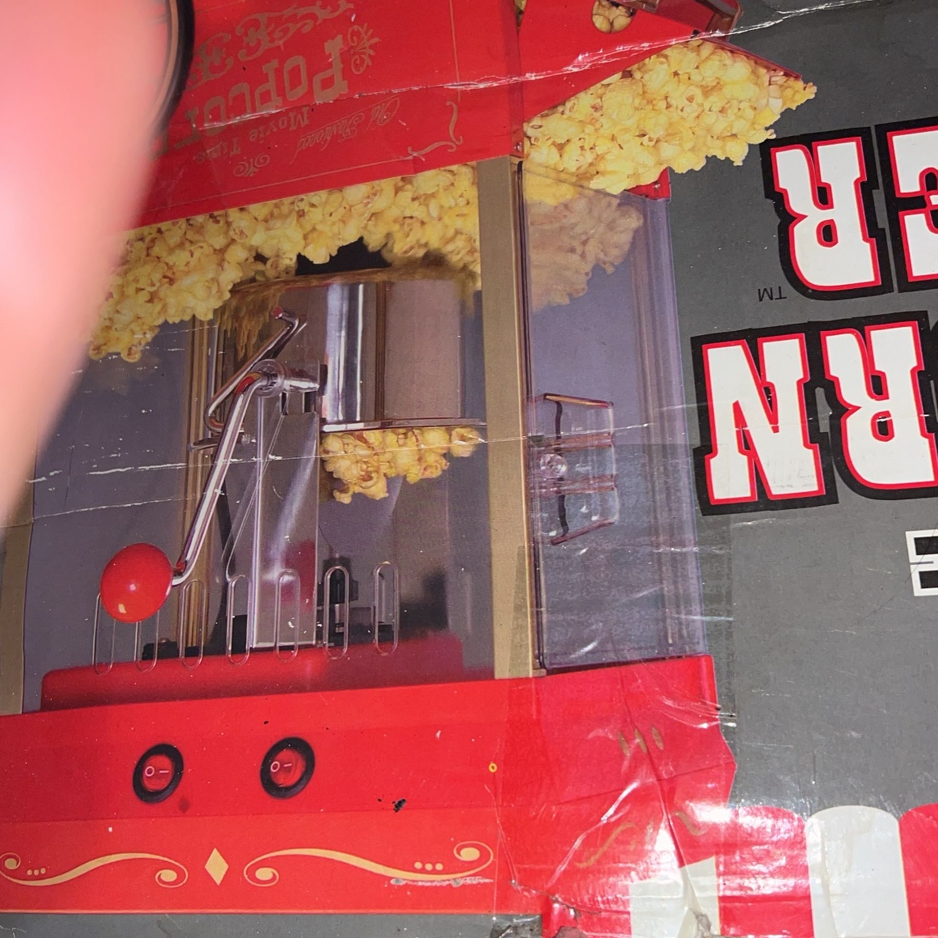Safe & Fun For The Entire Family Big Popcorn 🍿 Maker