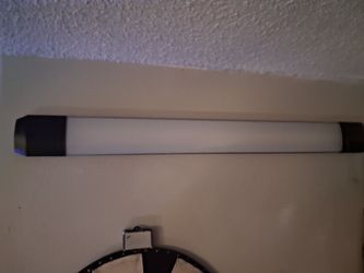 LED Light Bar Tube with Black End Caps