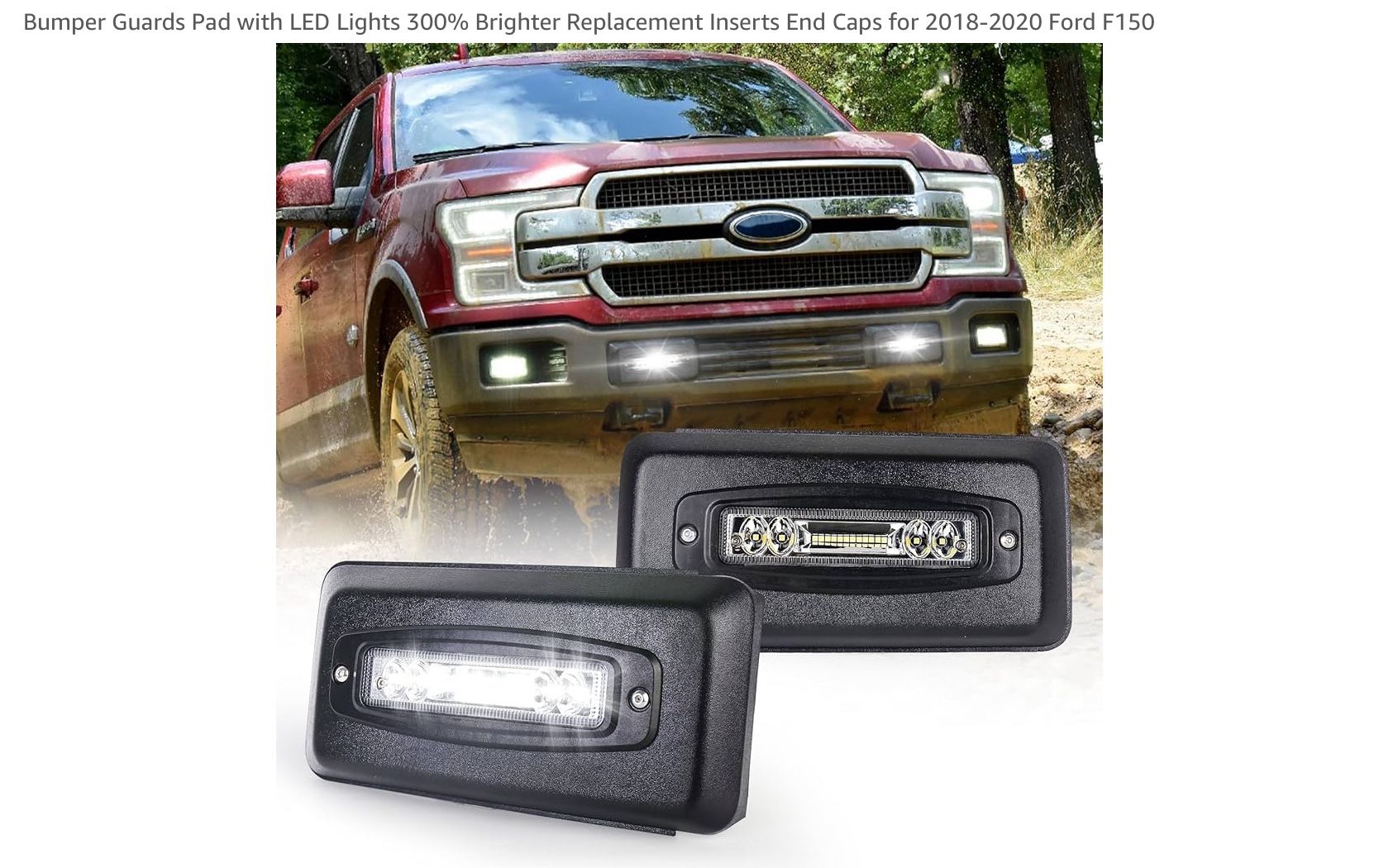 Bumper Guard Lights for 2018-2020 F150