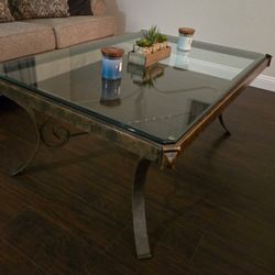 Glass Living Room Table