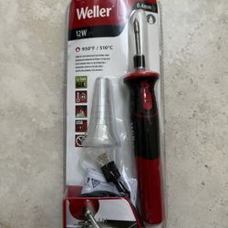 Weller 12-Watt Cordless Soldering Iron with Lithium-Ion Rechargeable Battery New, Open Package But Never Been Used Retail: $65+Tax!!! Soldering iron o