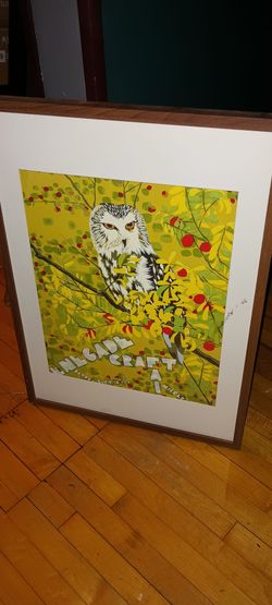 Renegade craft fair owl  portrait $20