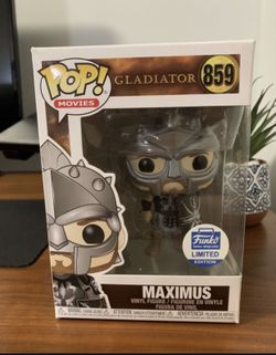 Limited Edition Gladiator Maximus with helmet Funko Pop