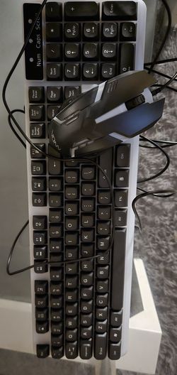 Keyboard And Mouse With Backlight 