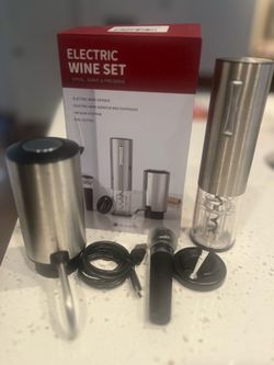 Electric wine set
