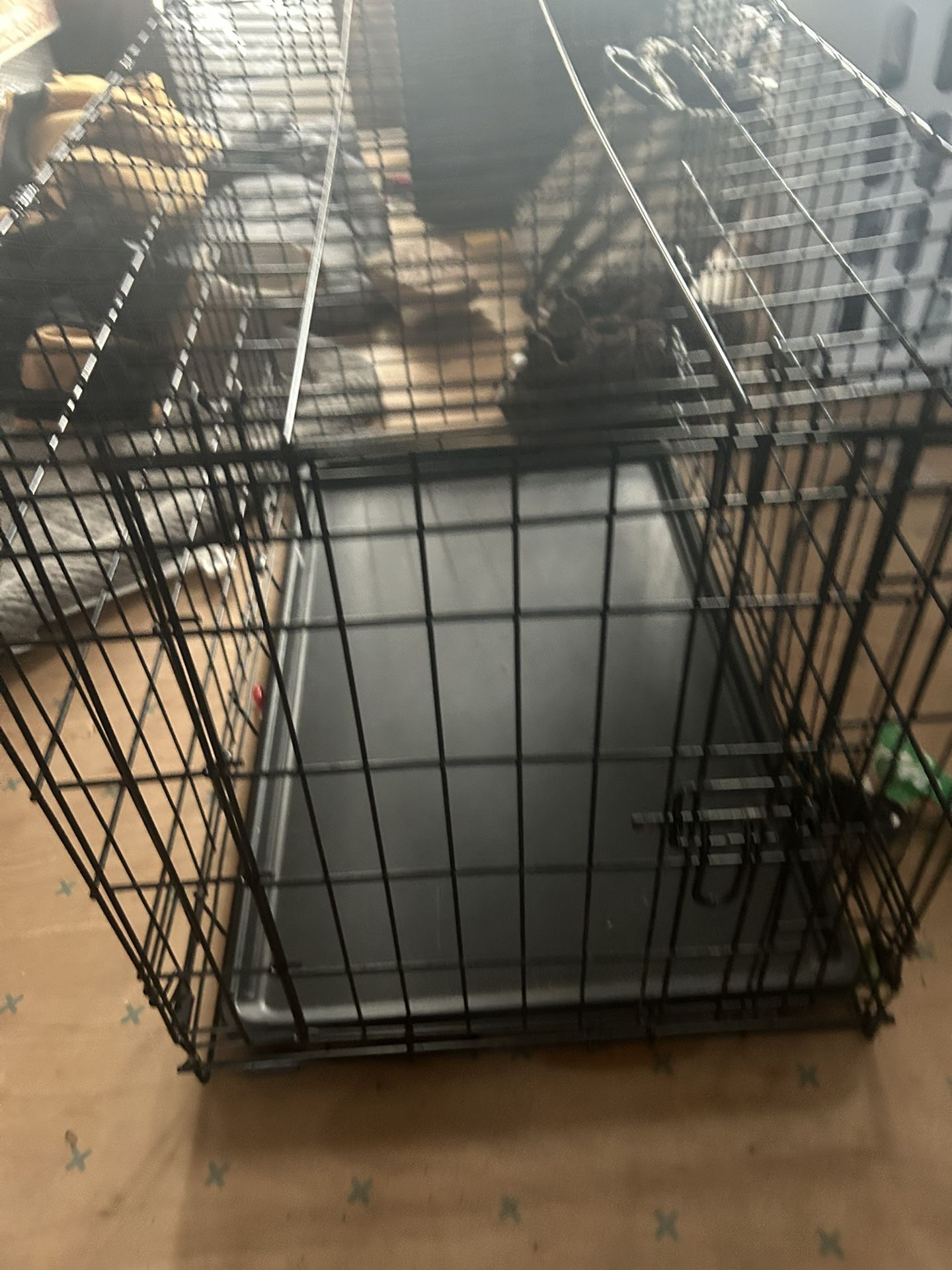 Puppy Cage ( Bed Included)