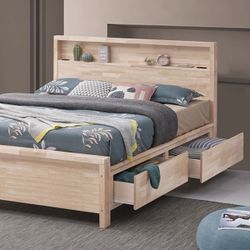 Available In Twin, Full And Queen Size MATTRESS IS NOT INCLUDED 