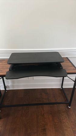 Black Standing Desk Converter