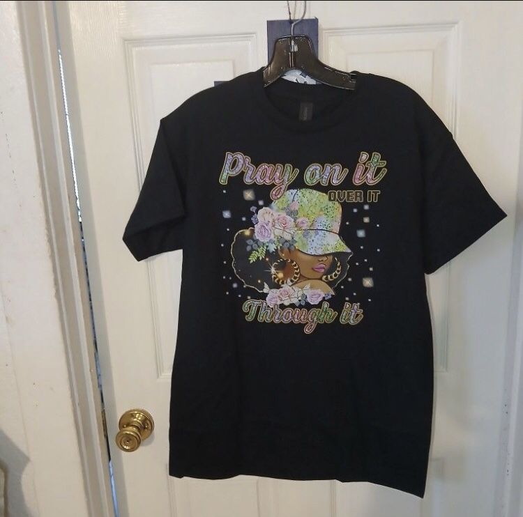 Pray On It Black Women's T-shirt