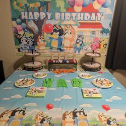 Bluey Birthday Party Decorations 