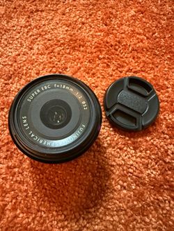 Fujinon 18mm f2 pancake lens
