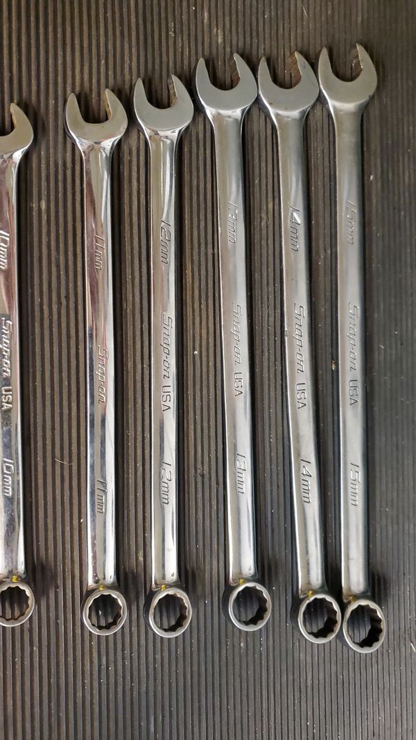 Snap on extra long metric combo wrenches for Sale in Crest Hill, IL OfferUp