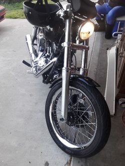 Harley super glide