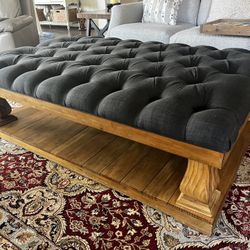 Tufted Ottoman/Coffee Table