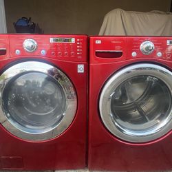 LG Washer And Electric Dryer 