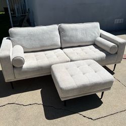 Sofa and Ottoman