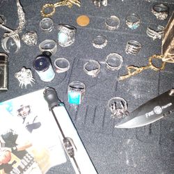 Rings and cards $3 plus shipping everything else $5 plus shipping