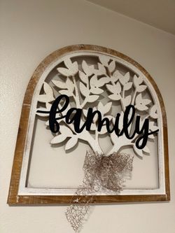 Rustic Family Tree wall Decor