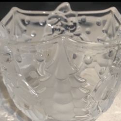 Vintage Mikasa Christmas Candy Bowl 