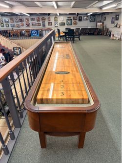 New, 12' Shuffleboard