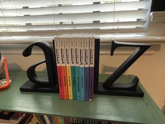 Kids Book Ends For Library- A To Z