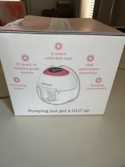 Ameda Glo breast pump.