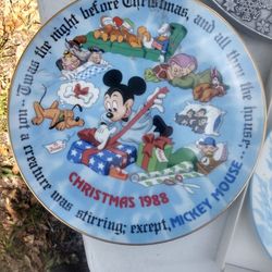 Plates...Disney An Pewter