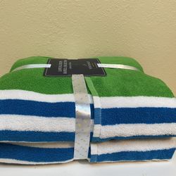 Long Beach Chair Cover Towel (Set of 2for$28