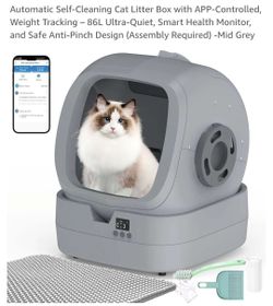 Automatic Self Cleaning Cat Litter Box