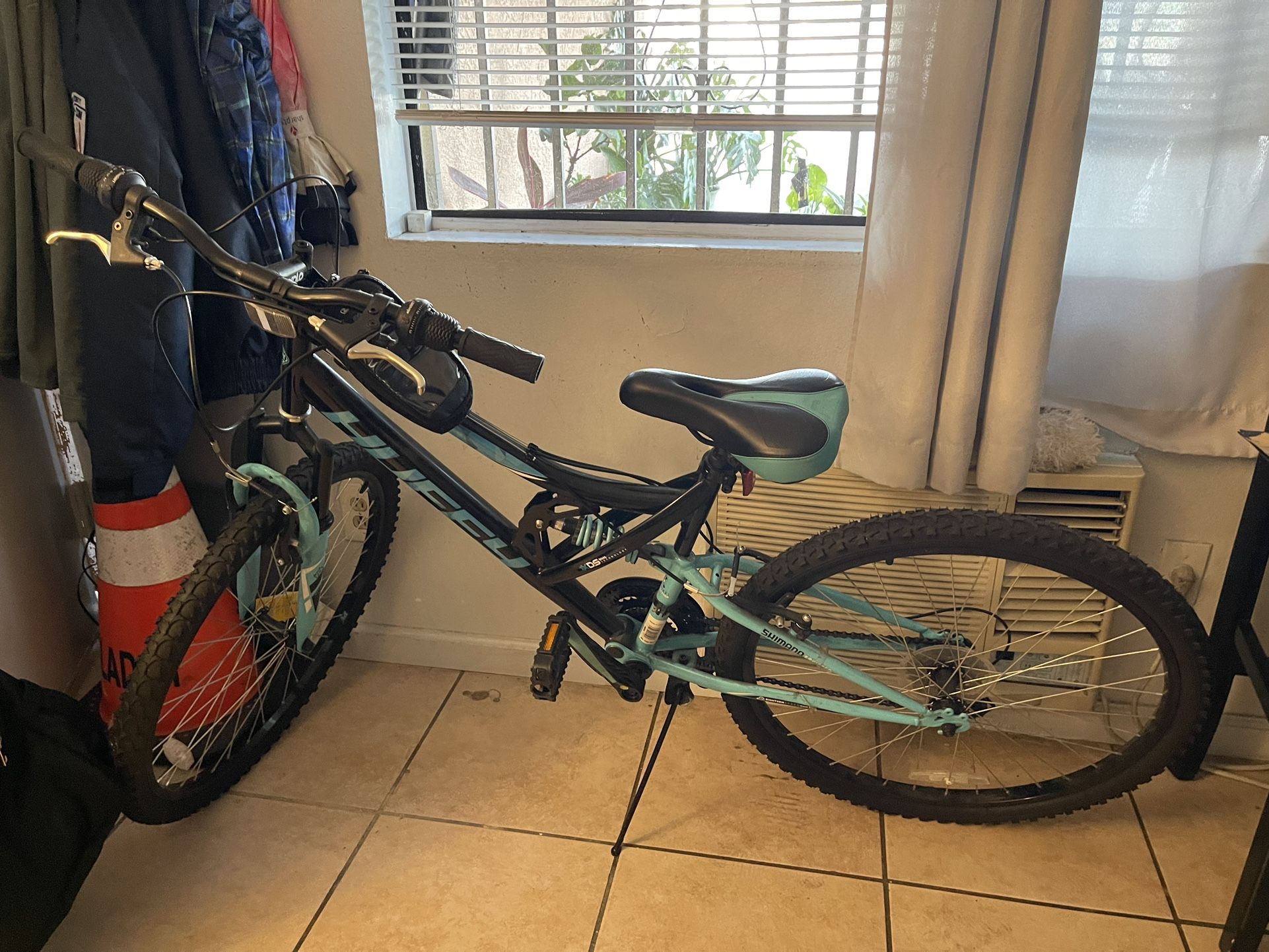 Huffy Trail Runner Adult Mountain Bike, 26 Wheels, Full Suspension