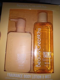 Spray and lotion set