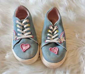 Wonder Nation Denim Shoes w/ Patches *Size 12