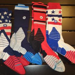 Mens Stance Basketball Socks Size Large 8-12