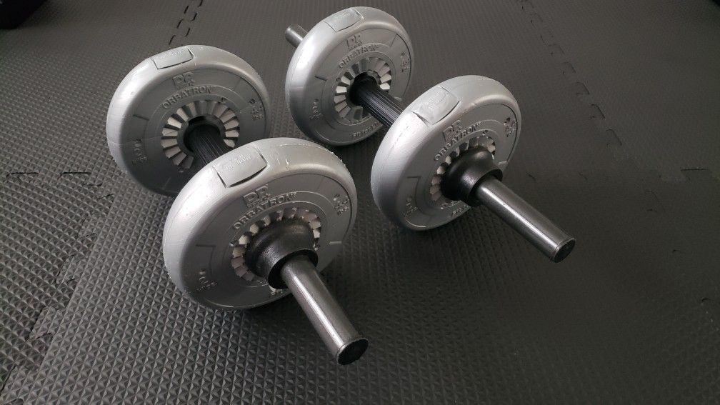 Orbatron DP Fit For Life Dumbbell Weight Set (2)