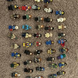 49 LEGO brand Minifigures 