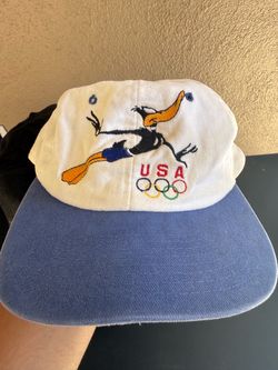 Vintage Looney Tunes USA Olympics SnapBack Hat