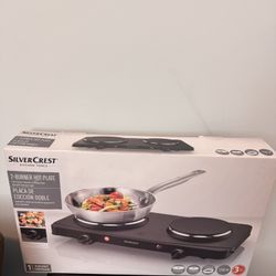Silvercrest 2-Burner Electric Hot Plate