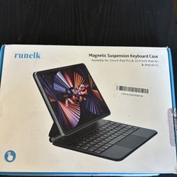 runelk Magnetic Suspension Keyboard Case for iPad