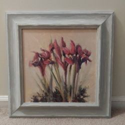 Framed Distressed Artwork