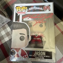 Austin St. John Autographed Funko Pop