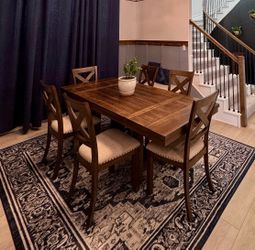 Premium Blue Area Rug – Move Out Sale