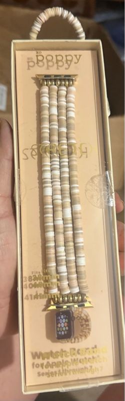 New! хо poppy watch band for Apple Watch Series 1 - 7 fits 38 mm 40 mm 41 mm located off lake mead and Simmons area asking $10