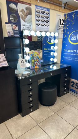 Black vanity on sale $1099 limited time offer 🔥🔥
